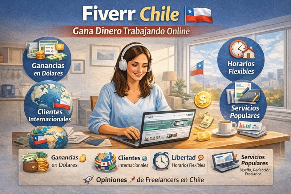 Fiverr Chile para trabajar desde casa